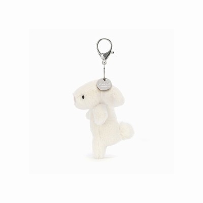 Jellycat Bashful Konijn Cream Tas Bedeltje | VB3164758